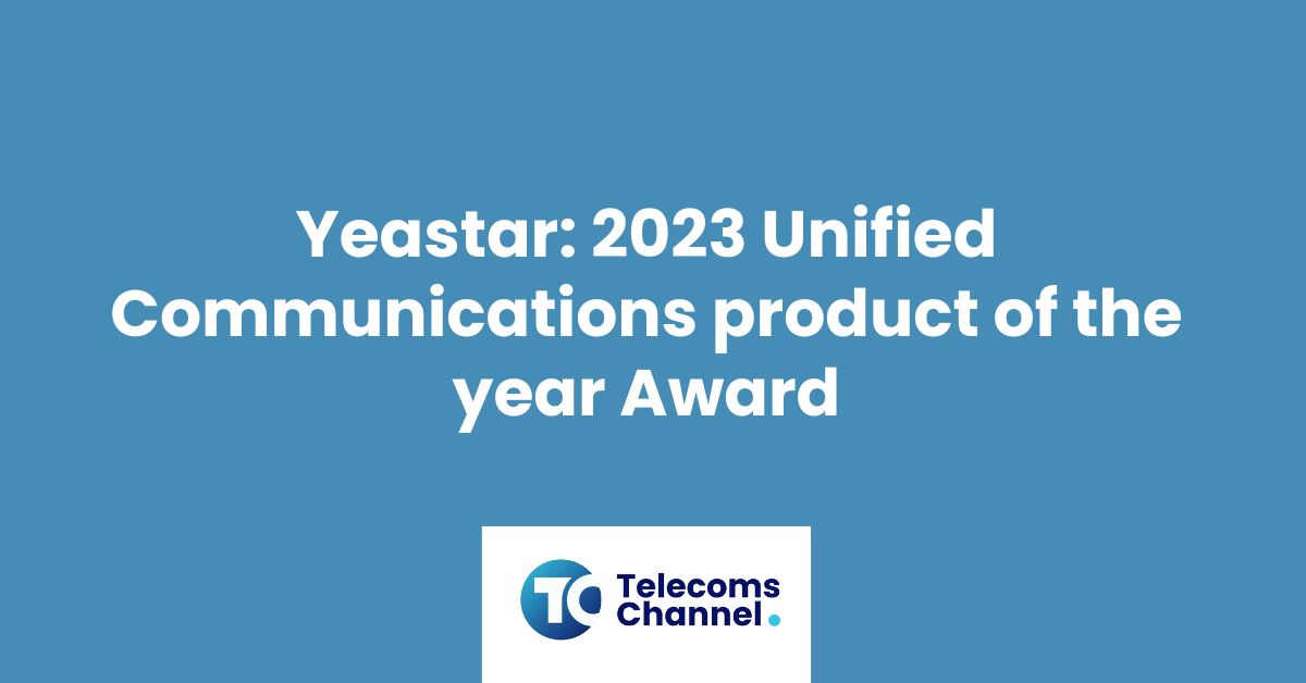Yeastar: 2023 Unified Communications Product Of The Year Award