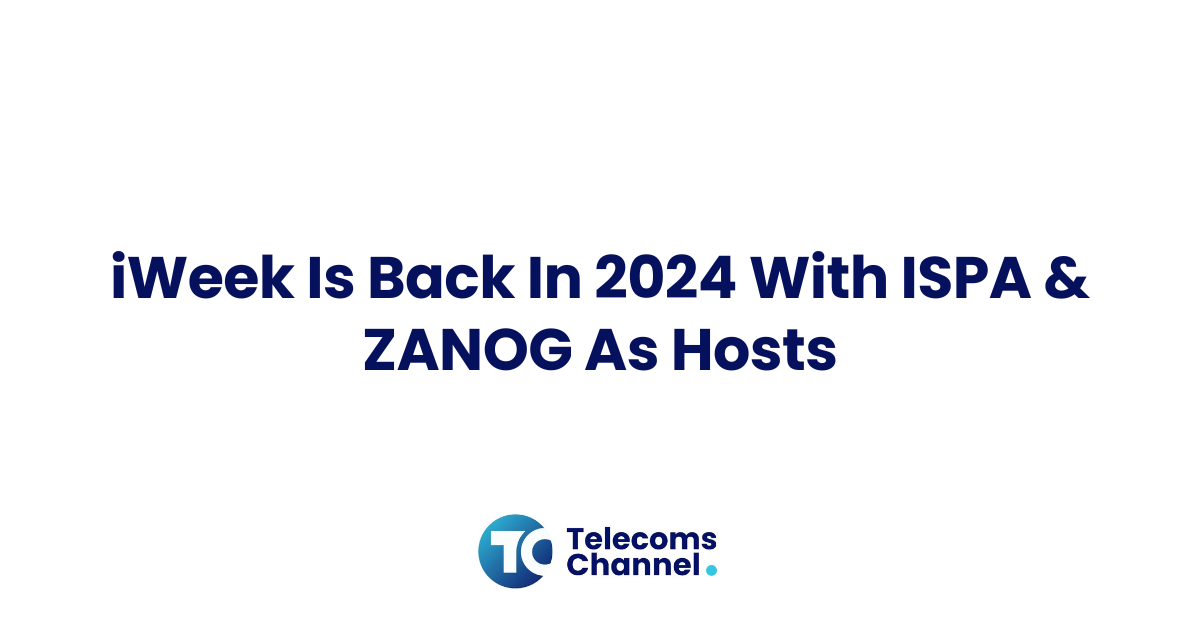 Iweek Is Back In 2024 With Ispa &Amp; Zanog As Hosts