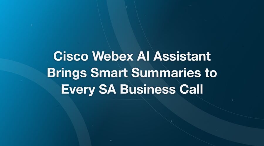 Cisco Webex Ai Assistant Is Now Live In Webex Calling — Here’S What It Does